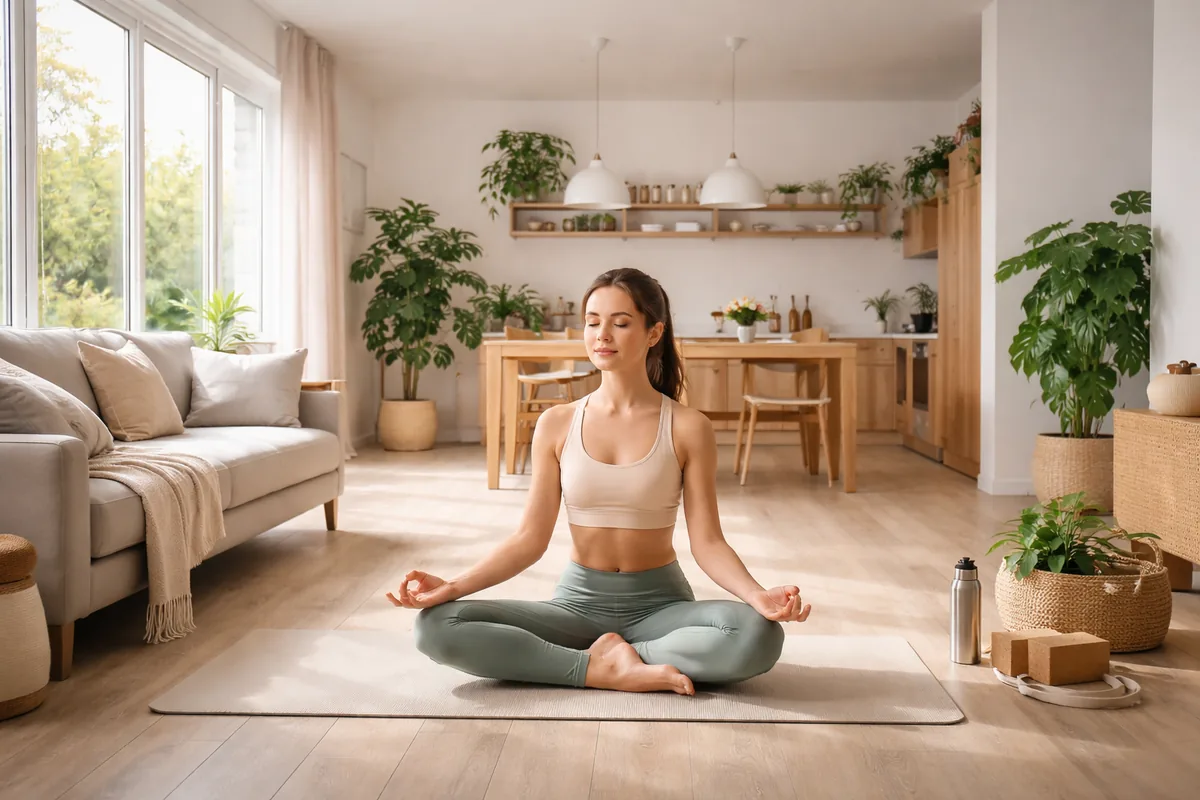 Où pratiquer le yoga dans un espace de 50 m²